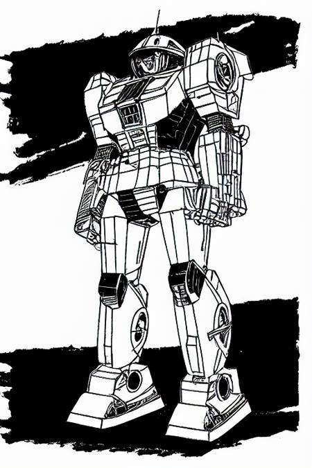 BattleTech Classic 1980's look
