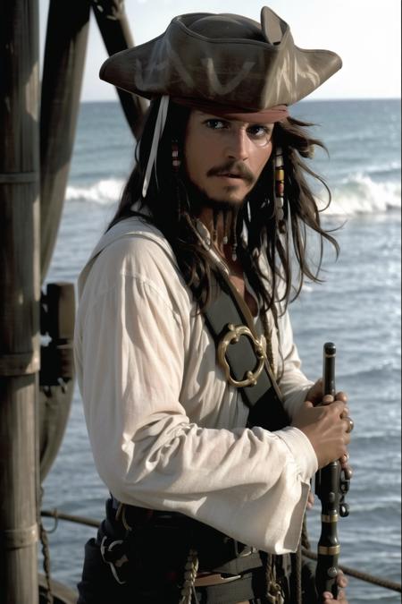 Jack Sparrow - Realistic + Anime - LoRA + Guide