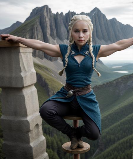 Emilia Clarke as Daenerys Targaryen - LORA  - FLUX and PONY ?