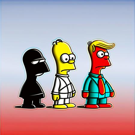 Colorful Abstract Cartoon