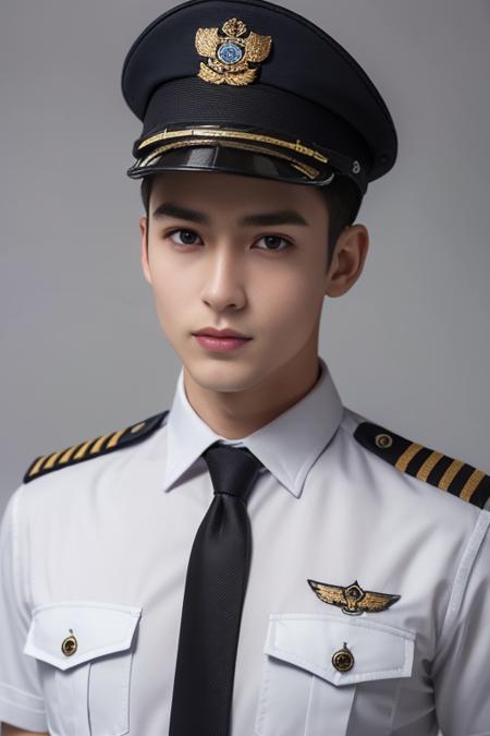 A simple pilot uniform一件简单的飞行员制服