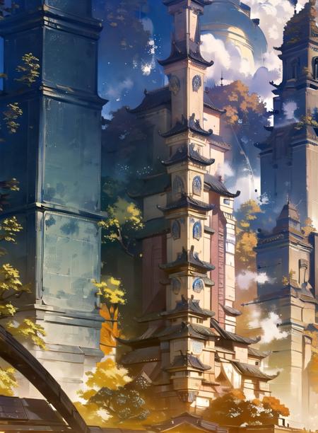 Background Fantasy & Cyber Punk