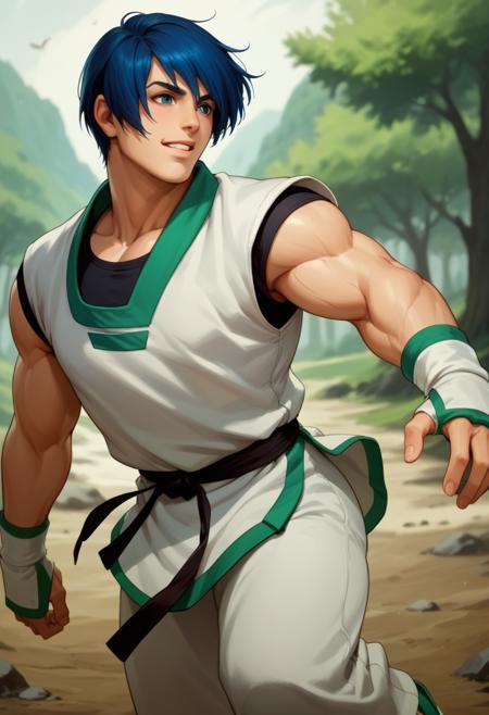 Kim Dong Hwan & Kim Jae Hoon (Garou: Mark of the Wolves) - (Pony)