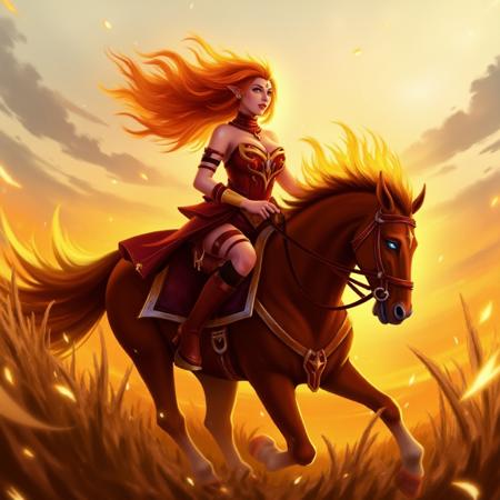 Lina Flux (Dota 2)版本1.0 (ID: 846923)