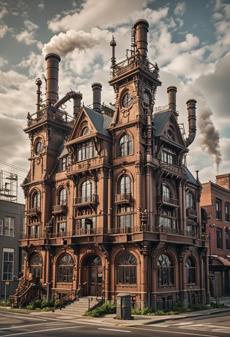 Dynamic Wildcard - steampunk house unleashed