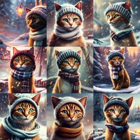 winter-cat-embeddings-sd-v2-1