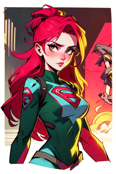 Vibrant Webcomic Art Style