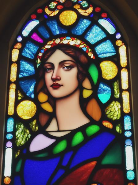 Stained Glass Portrait