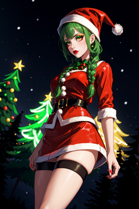 Gothic Chick @ Xmas (Embedding)