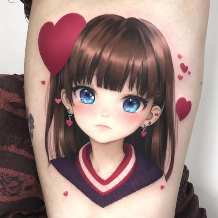 Anime tattoo