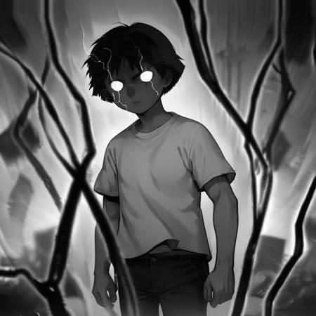 Rage Mode Mob 100%  [ Concept ] [ Mob Psycho 100 ][ PXL / illustrious ] by Leaf