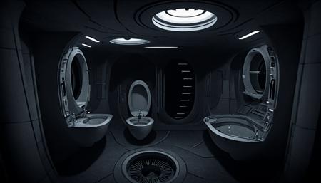 spooky places and spookier toilets