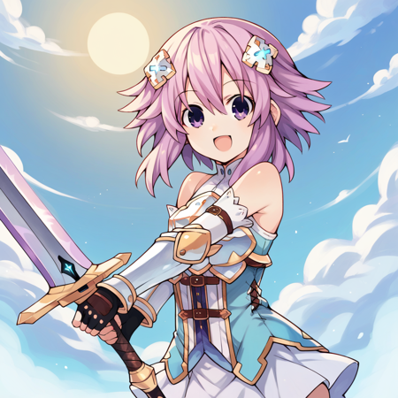 Neptune - Hyperdim. Neptunia (18 Outfits/3 Forms)版本Part 2 V2.0 (ID: 1026338)