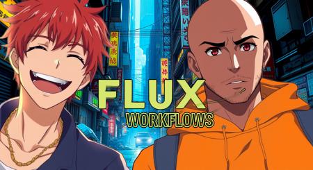 Foda FLUX Pack | txt2img/img2img, IP Adapter, Lora/CNET stack, Inpainting, Upscale, Relighting版本v9 (ID: 717291)