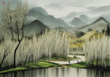 中国彩墨-Chinese ink painting