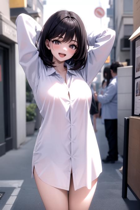 Oversized shirt / clothes