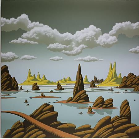 Roger Dean Style for Flux