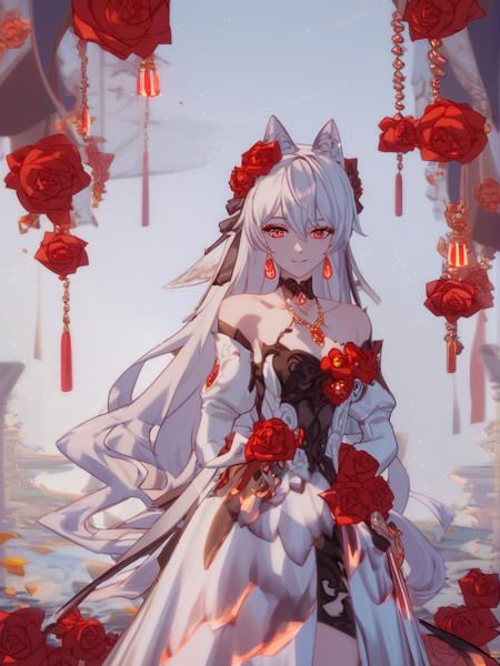 崩坏3-月下誓约·予爱以心-此生相携（大月下新衣服）|HonKai3rd-theresa apocalypse (lunar vow: crimson love)'s new clothe