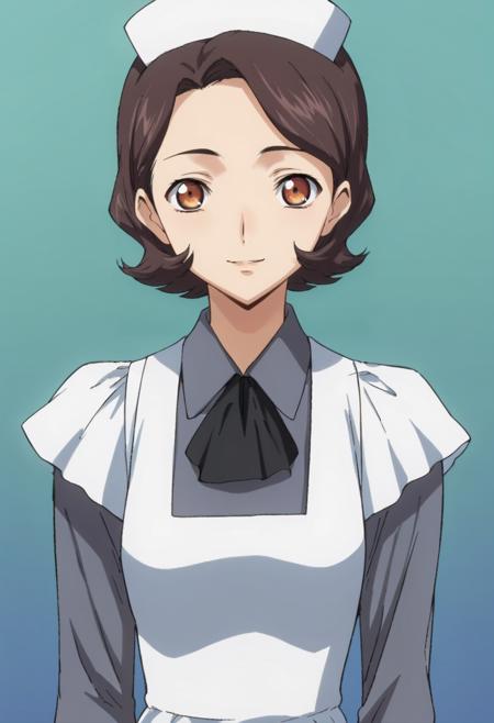 Sayoko Shinozaki (篠崎 咲世子) | Code Geass | PonyXL版本v1.0 (ID: 741794)