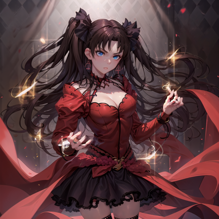 Rin tohsaka  LORA and(Pony)  from fate stay night visual novel