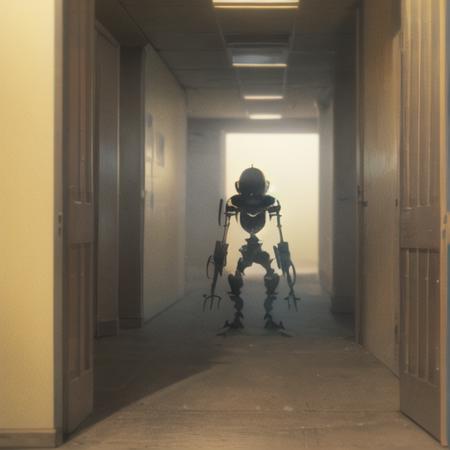Backrooms - Bacteria / Void Monster / Urban Legend /  Evil Robot / Figurine