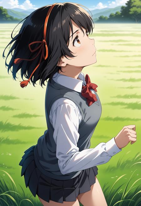 [Animagine] Miyamizu Mitsuha 宮水三葉 / Kimi no Na wa.