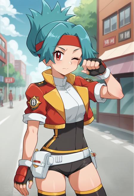 Solana / Hinata / ヒナタ PONY - Pokemon Ranger (+cosplay clothing lora)