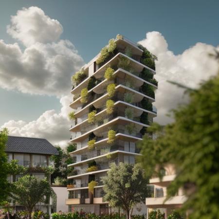 Plants on Facade|绿植立面
