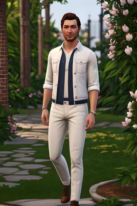 The Sims 4 Style Lora