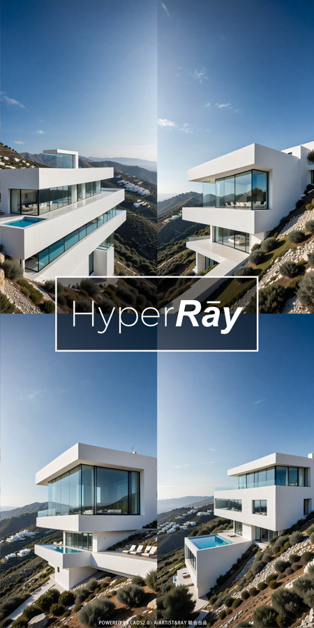 AiARTiST-HyperRAY XL 室内设计渲染系统 XL interior design system