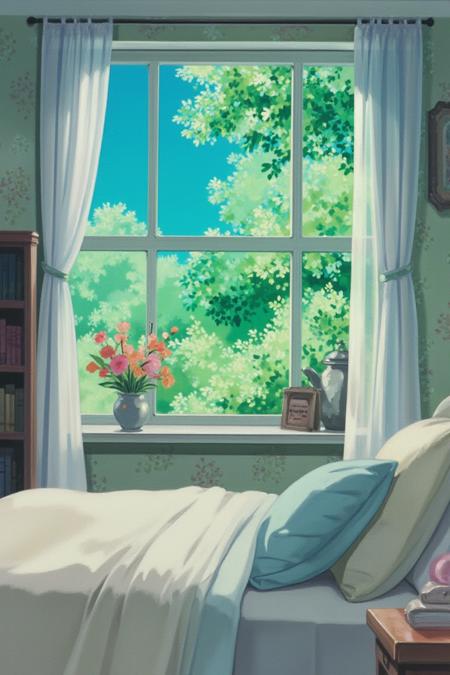 Kiki's Delivery Service (studio Ghibli style)