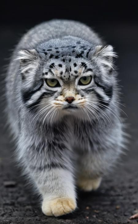 狲思邈，中国最著名的兔狲 | Sun Simiao, a Pallas's cat.