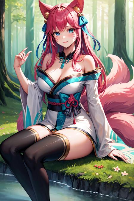 Ahri (Normal, PopStar, Star Guardian, Sprit Blossom) / League of Legends