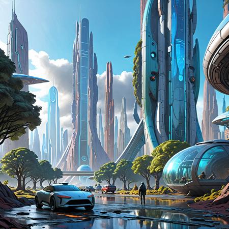 Fresh Ideas@Sci-fi scenes_SDXL