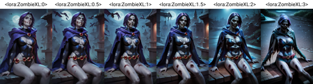 Zombie - Zombified Slider - PDXL LORA