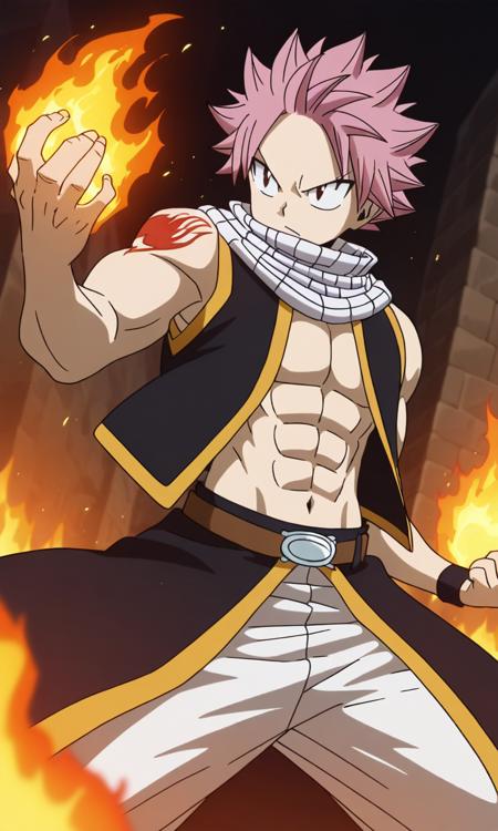 Natsu Dragneel - (Fairy Tail) Illustrious / Pony版本Illustrious (ID: 1142385)
