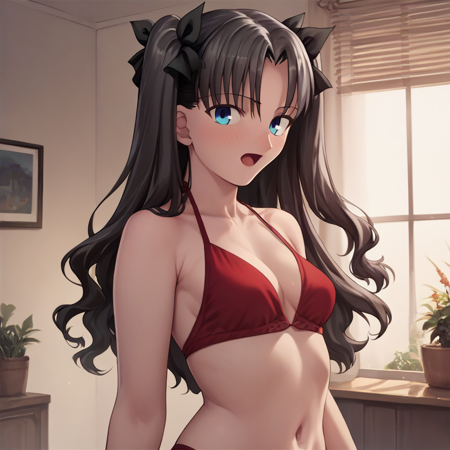 Rin tohsaka  LORA and(Pony)  from fate stay night visual novel