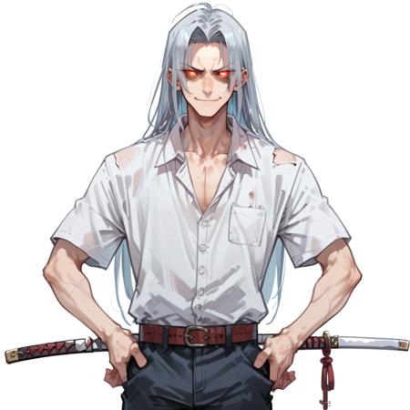 Shin Natsume from Tenjo Tenge