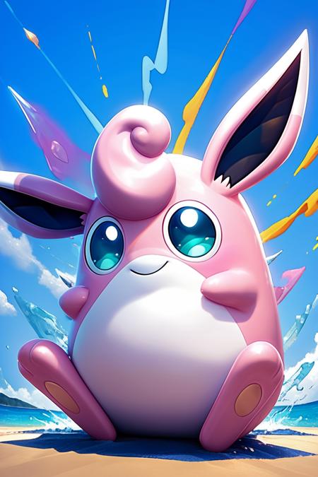 Wigglytuff: Balloon Pokémon | プクリン (Pokedex #0040) [Pony]
