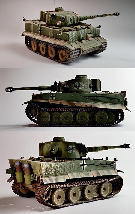 Panzerkampfwagen VI ausf. E Tiger toy