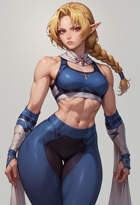 Sheik (Super Smash Bros./Legend of Zelda) 4 Outfits