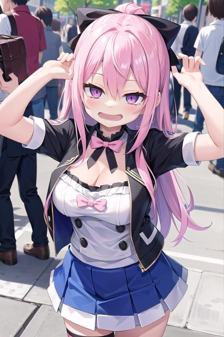 Smirking eyes / にやにやした目