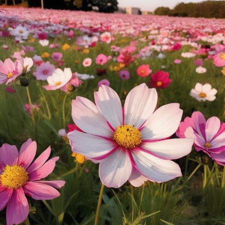 cosmos_bipinnatus 波斯菊花園