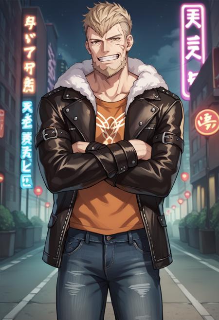 Jeralt Eisner (Fire Emblem: Three Houses) [Pony Diffusion]