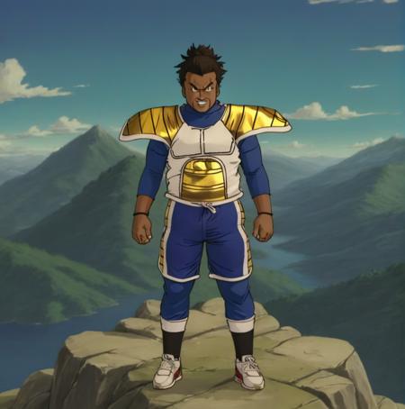 vageta saiyan armor