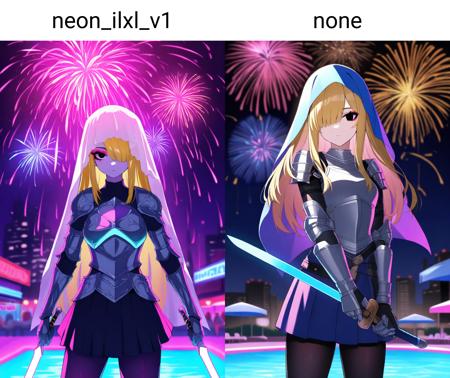 (Pony+XL) Strengthen Neon