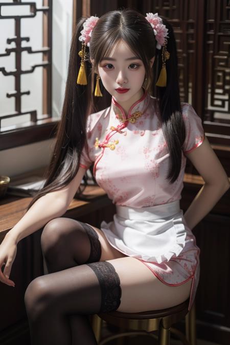 一件简单的小旗袍 a simple short qipao