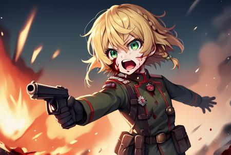 Tanya Degurechaff (Youjo Senki) [FLUX+Pony+SD+XL+Illustrious]