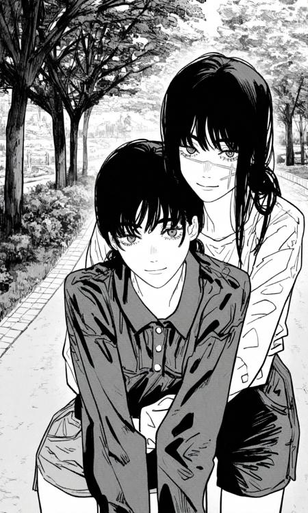 Asa Mitaka / Yoru - Chainsaw Man Manga版本V1 (NoobAI epsilon) (NoobAI epsilon)