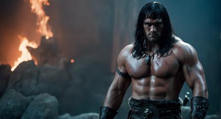 Conan The Barbarian (comic style + character) XL + SD1.5 + F1D